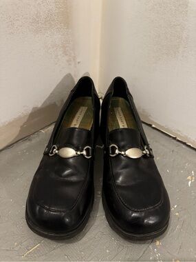 Lower East Side Black Leather Loafers